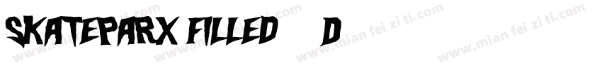 Skateparx Filled - D字体转换